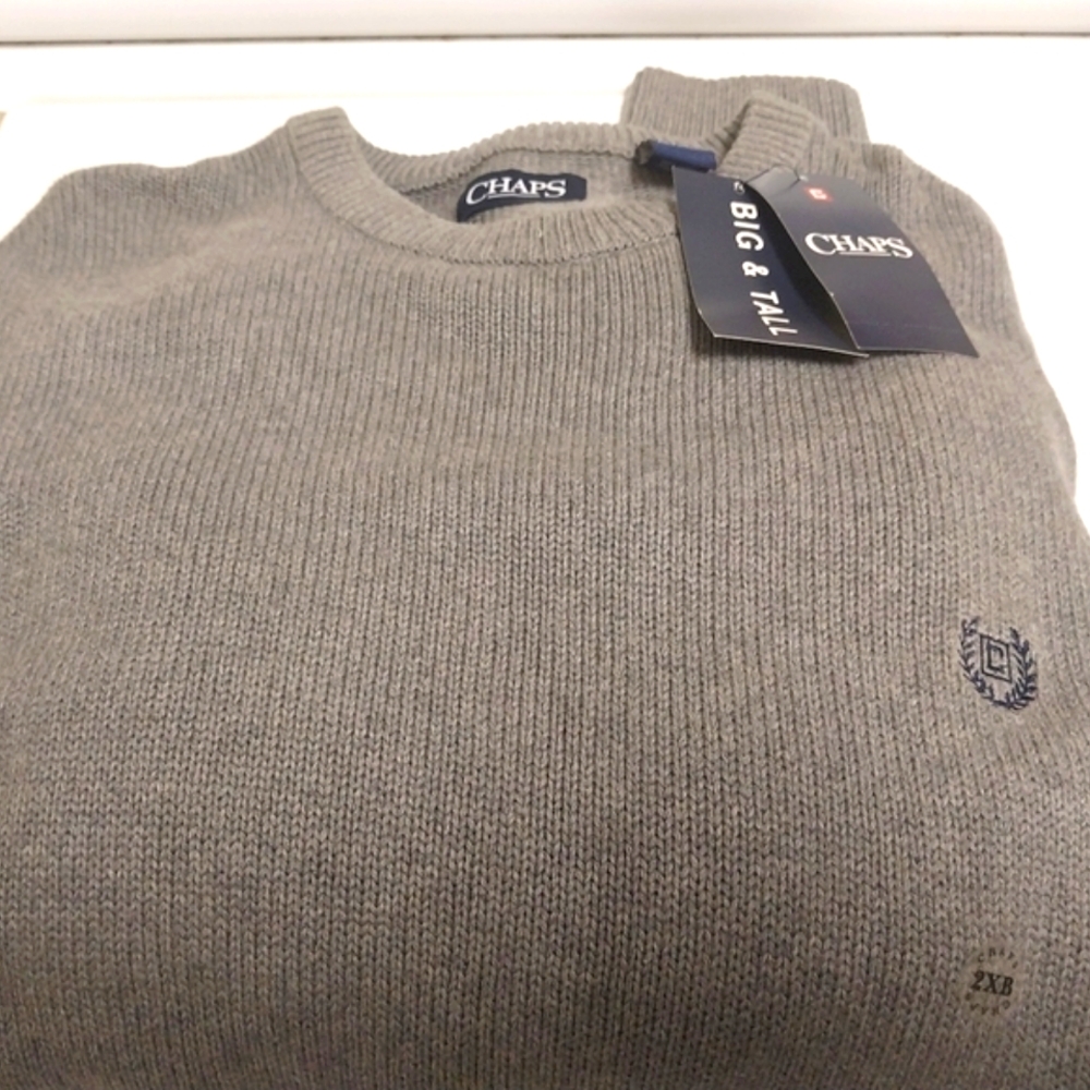 Men's Chaps Cotton Sweater 2XB NWT